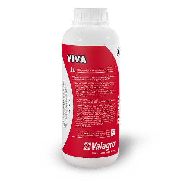 瓦拉格罗围沃有机水溶肥 水剂 1L 1L*1瓶，原装进口，果实规则，防裂果